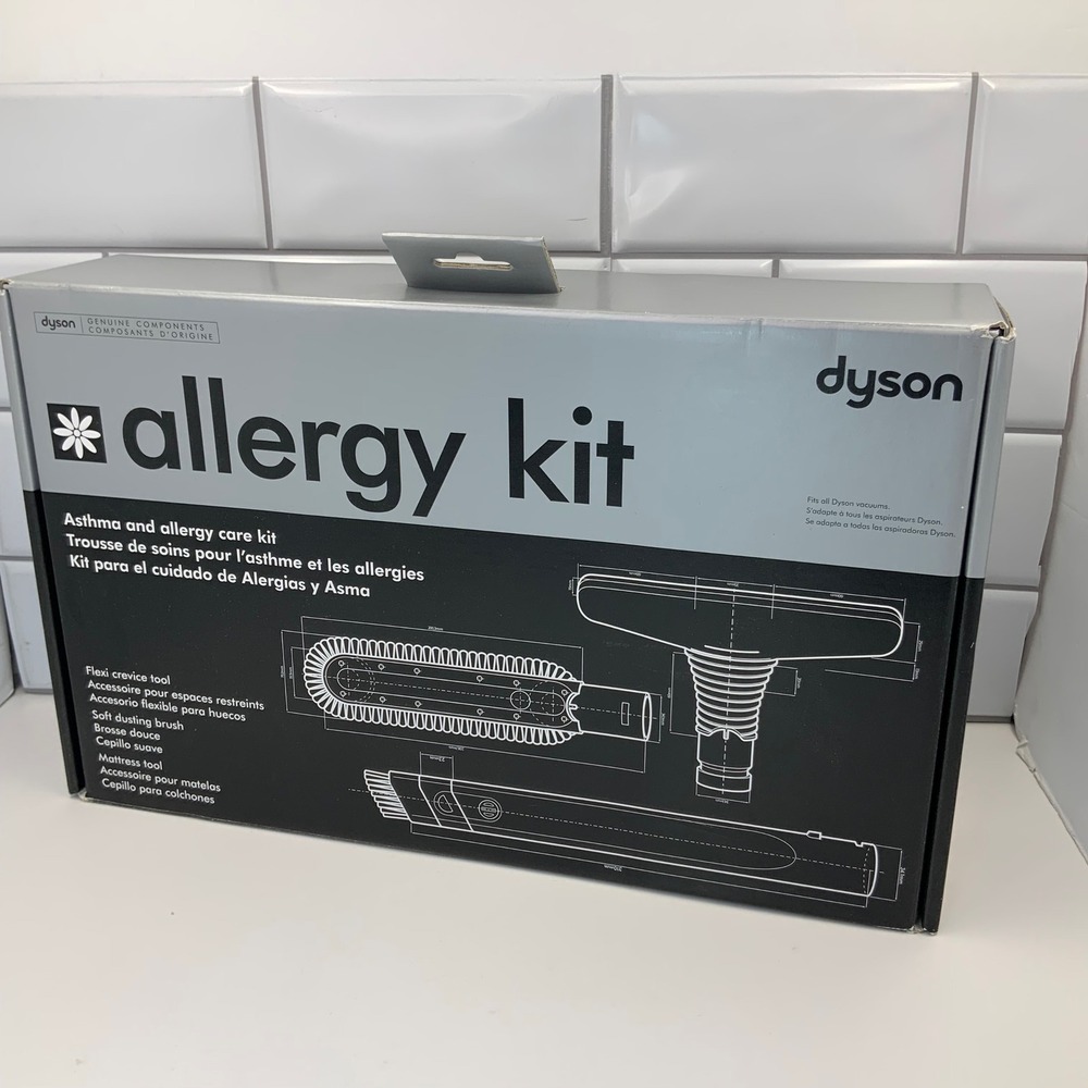 Dyson Asthma and Allergy Care Kit Genuine Vacuum Attachments 3 Piece Set